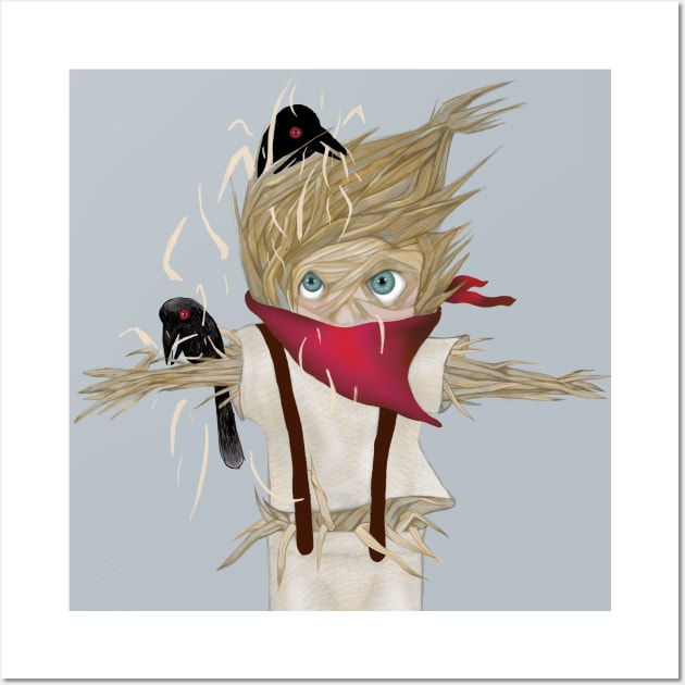 scarecrow Wall Art by Deeprootsbkk